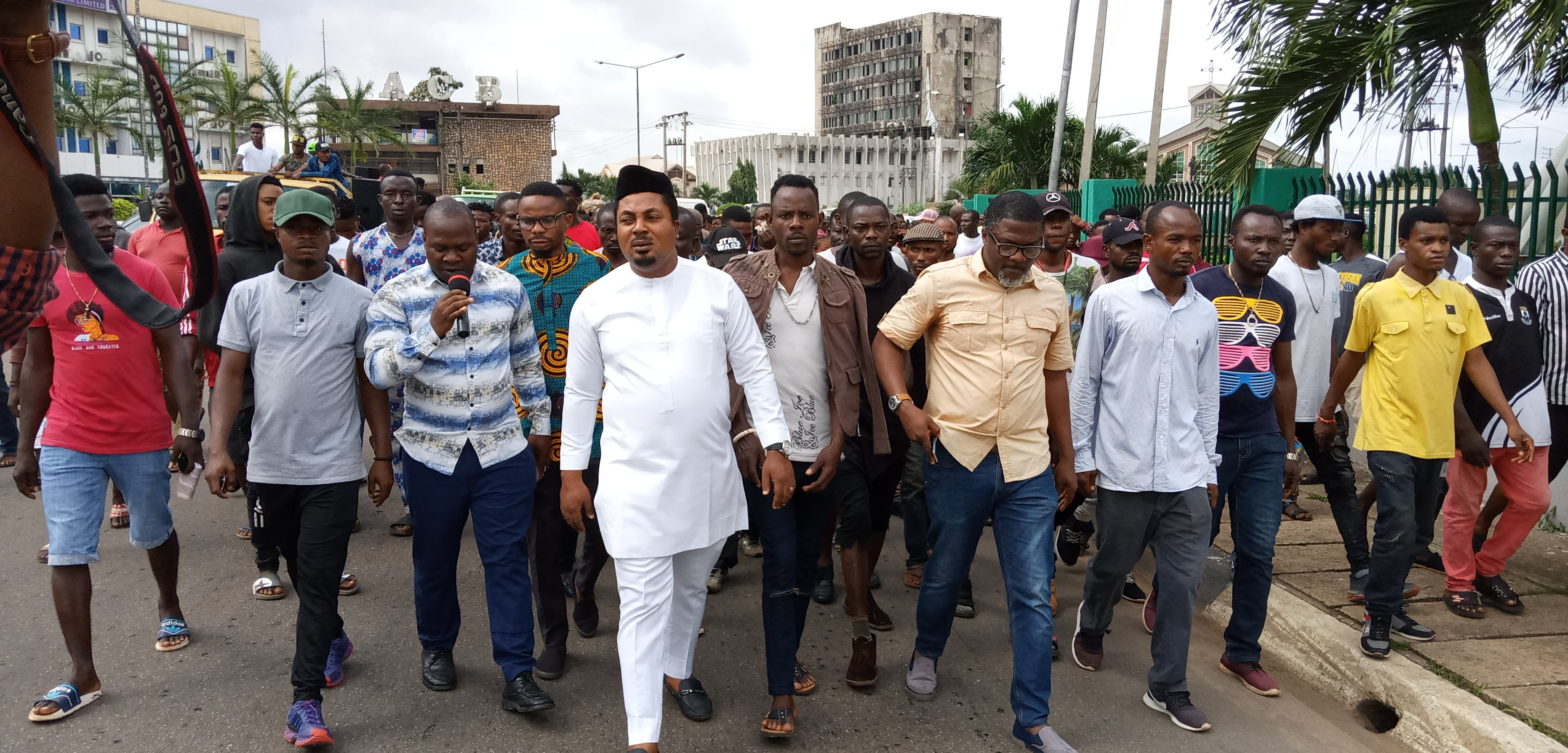 Mass Protest Rocks Benin Over Reps Decision On Edo Assembly Crisis