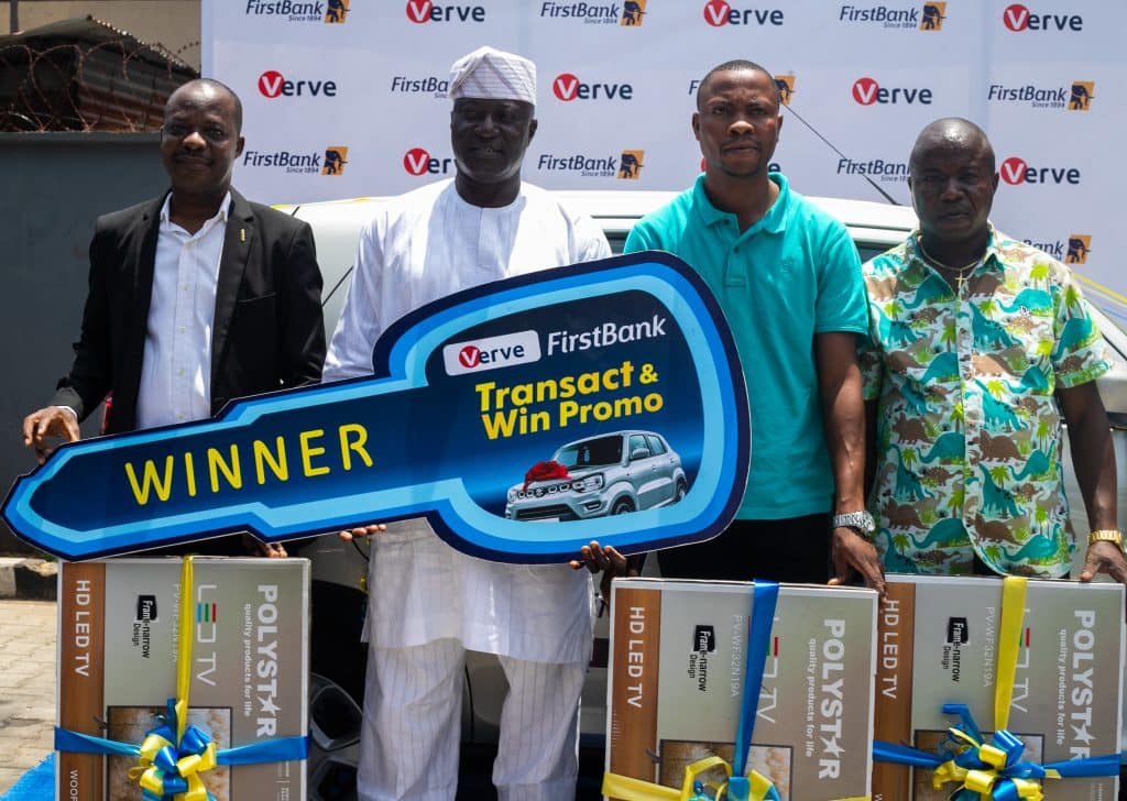 Firstbank Verve Card Rewards Customer With Brand New Car