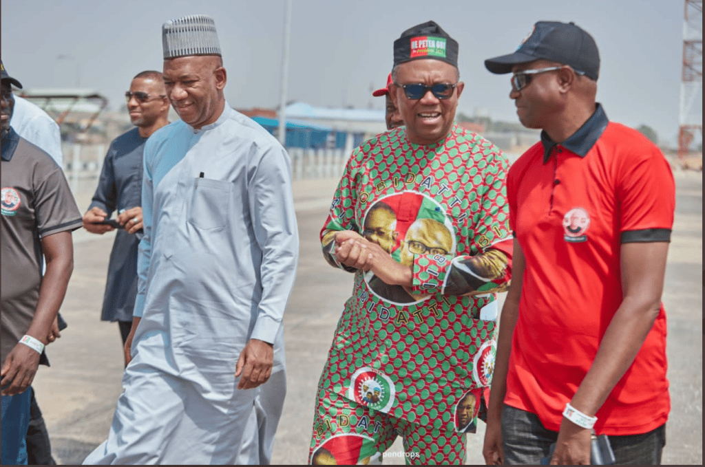 Peter Obi Yusuf Datti Arrive Niger State For Labour Party Rally