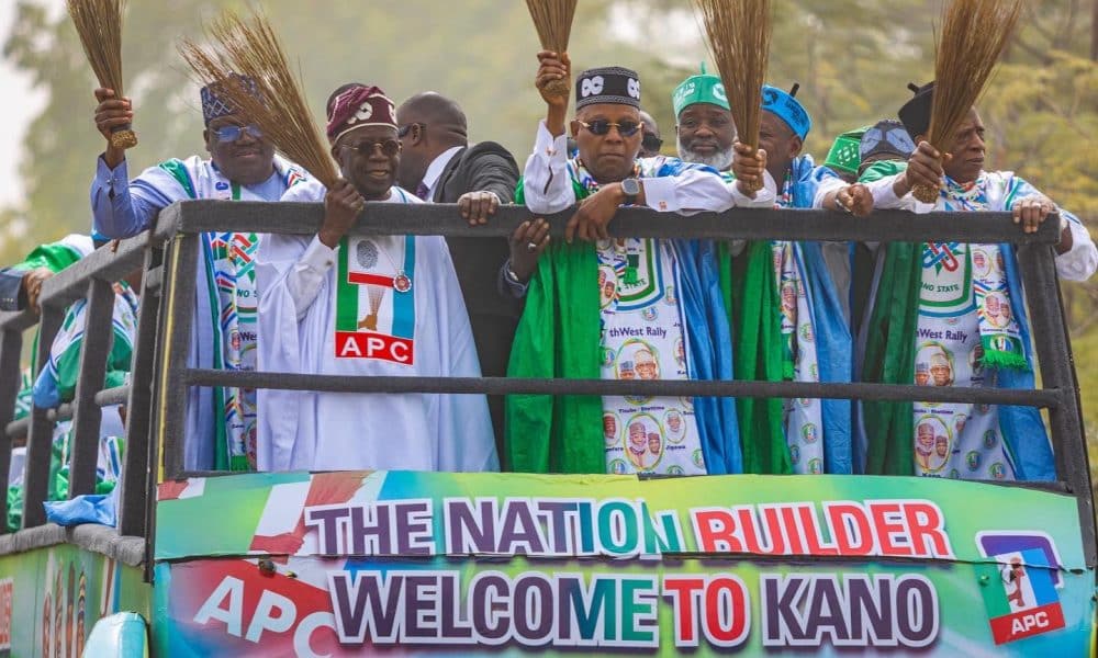 Kano Rally Buhari S Aide Reveals Why Tinubu Couldnt Say Much As Dino