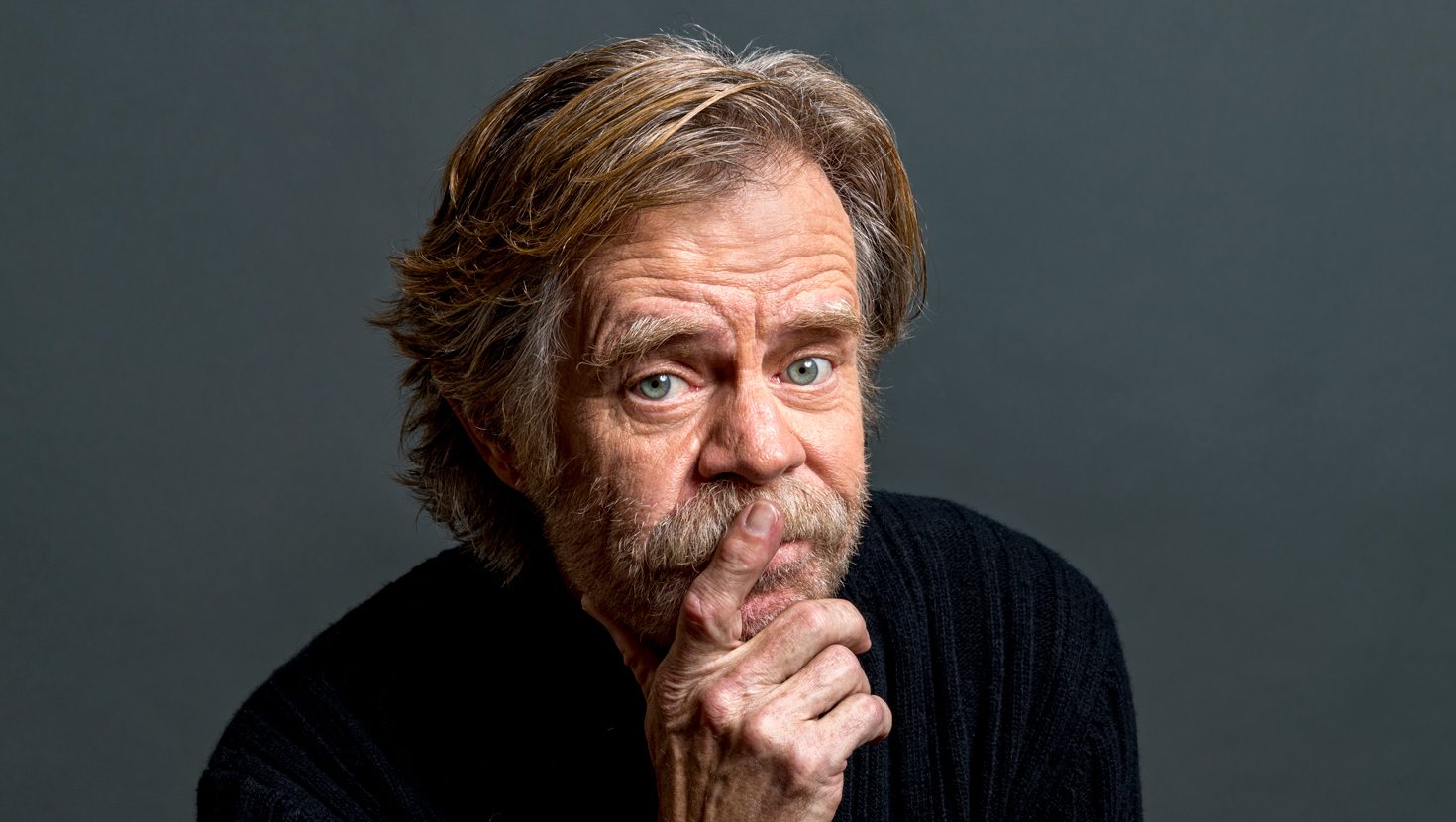 The veteran actor plays Frank Gallagher, a chronic alcoholic father of six in Shameless