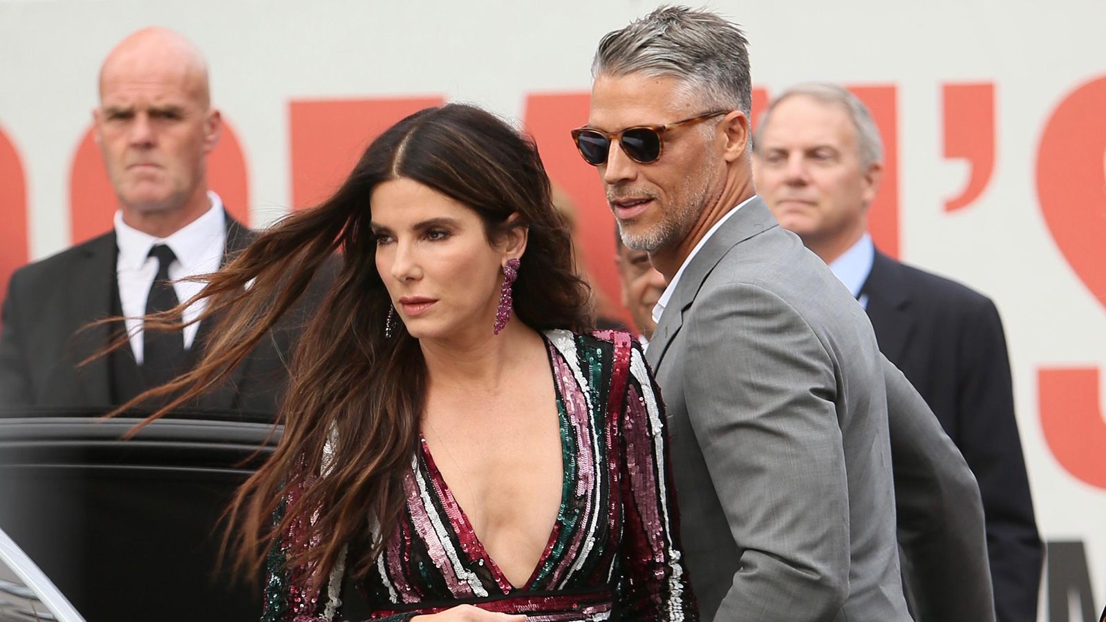 Bryan Randall and sandra bullock