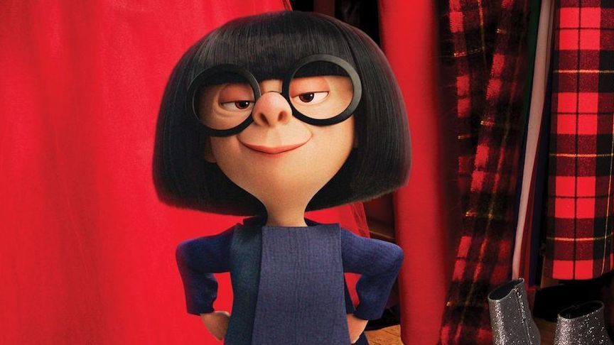 Edna Mode - Ugly Cartoon Characters