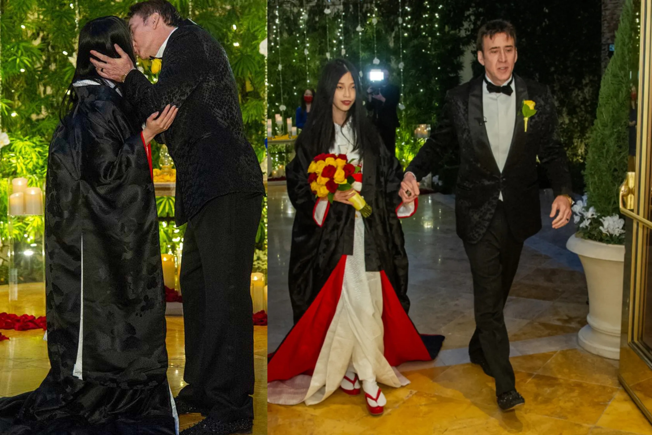 Nicolas Cage Riko Shibata Wedding