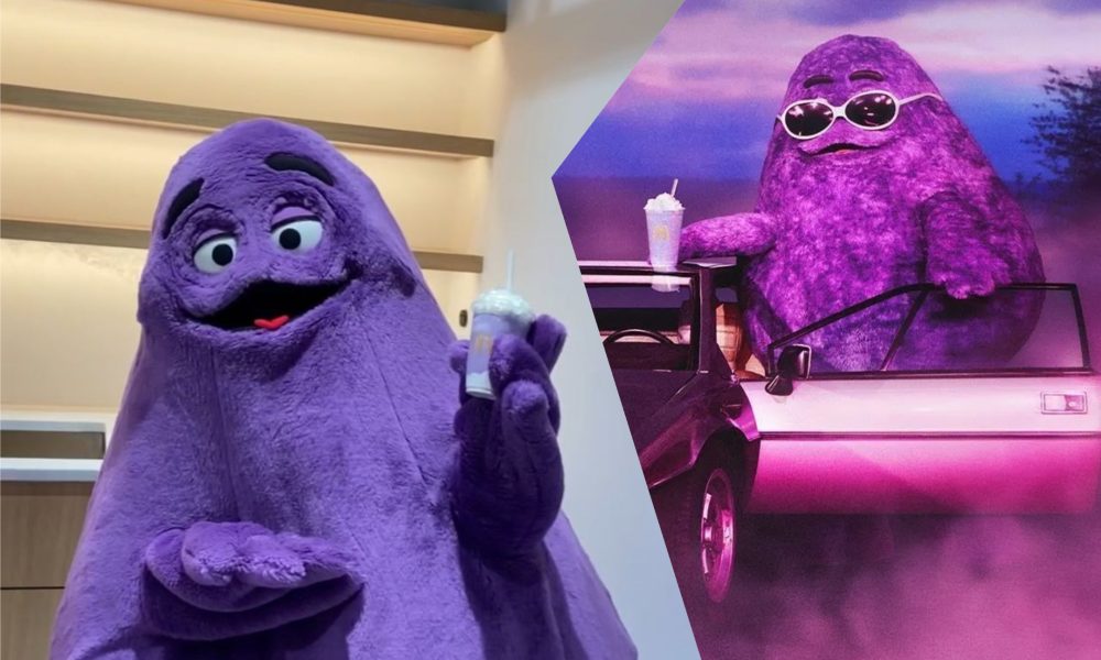 What is Grimace? Everything to know about McDonald's shake and purple character