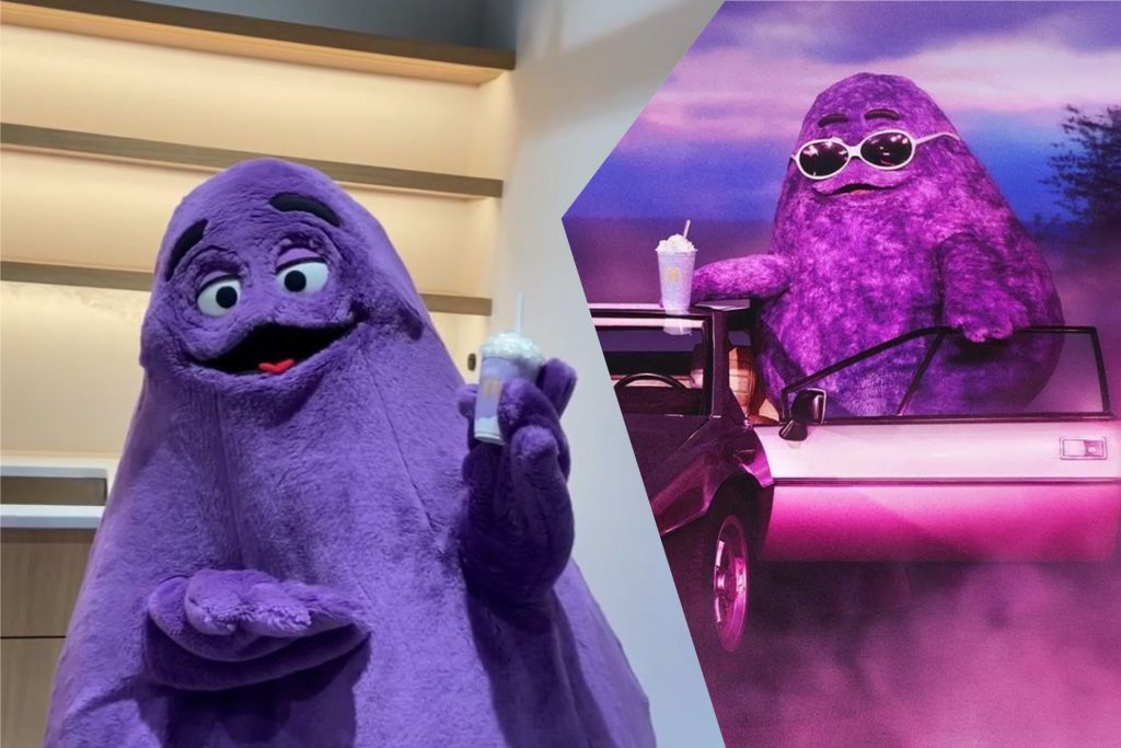 What is Grimace? Everything to know about McDonald's shake and purple ...