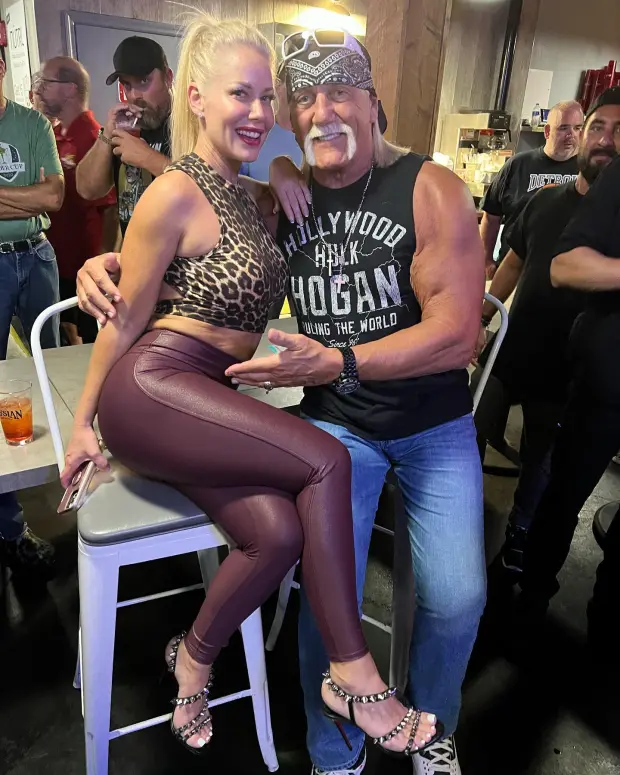 Hulk Hogan and his wife, Sky Daily