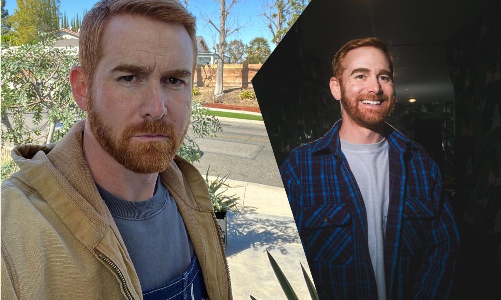 Who is Andrew Santino's wife