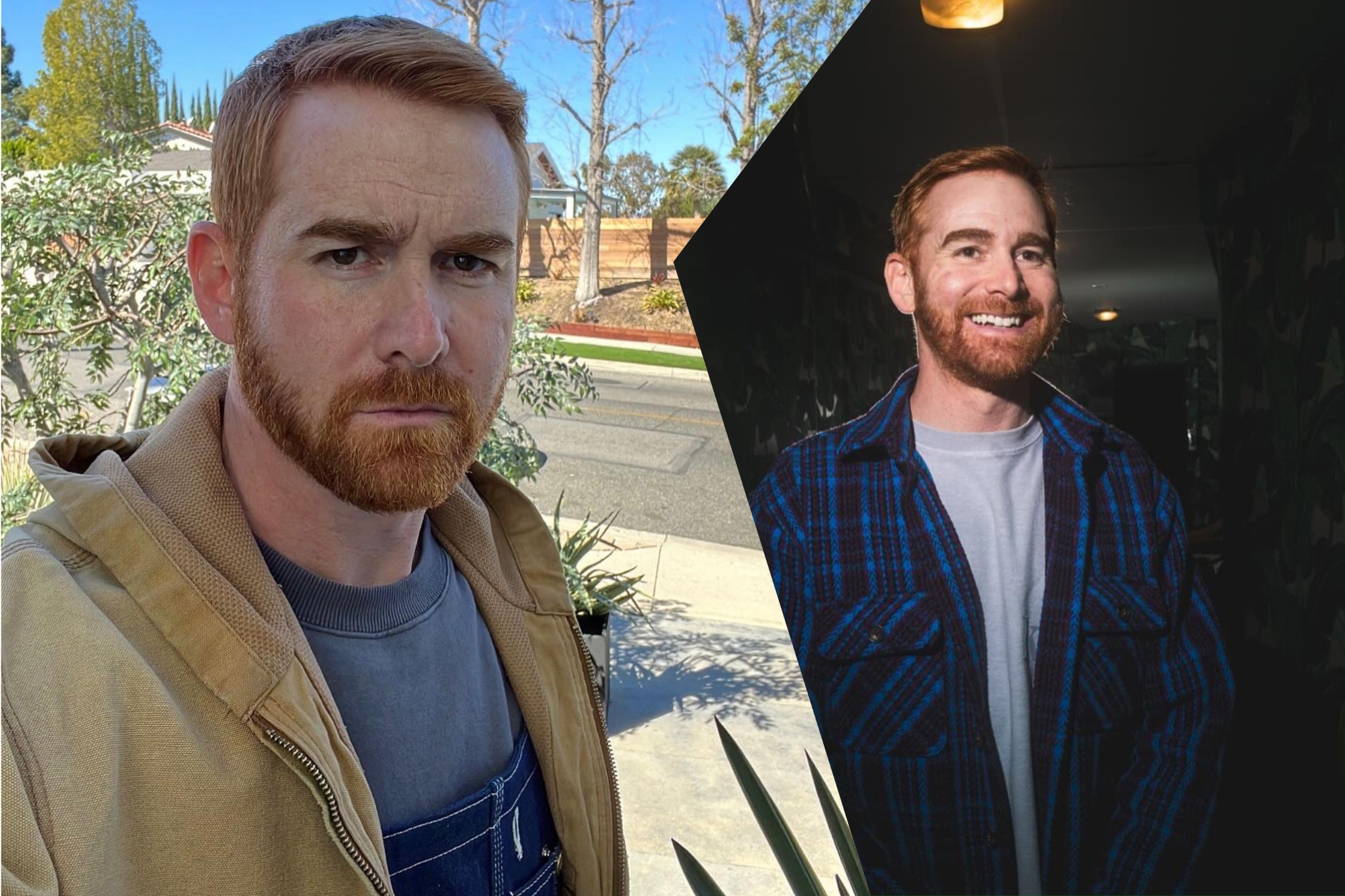 Who is Andrew Santino's wife