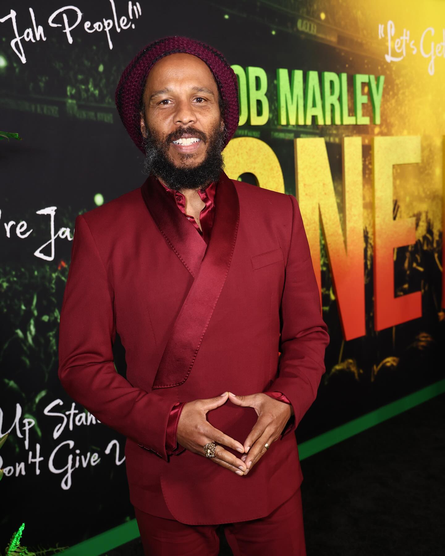 Ziggy Marley, Bob Marley's first son.