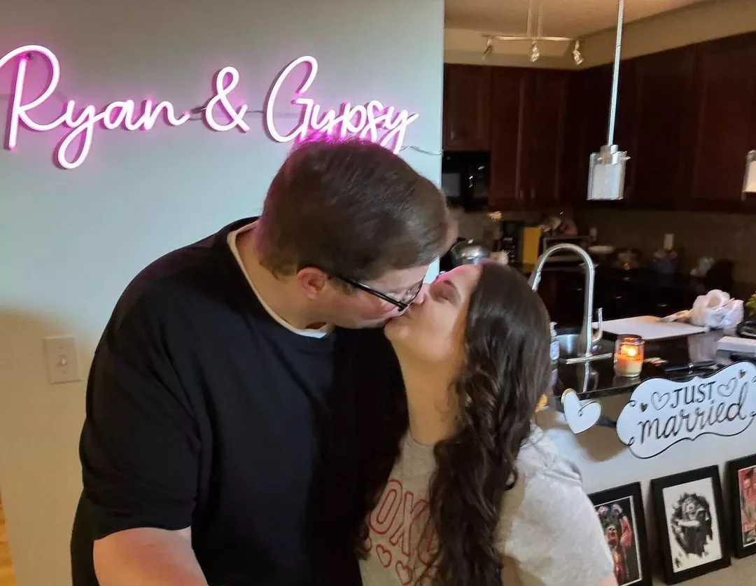 Gypsy and Ryan celebrate wedding