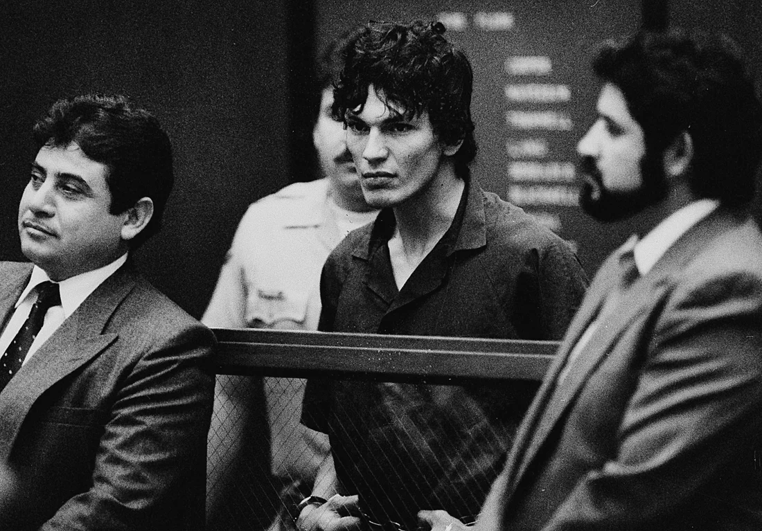 Richard Ramirez in court