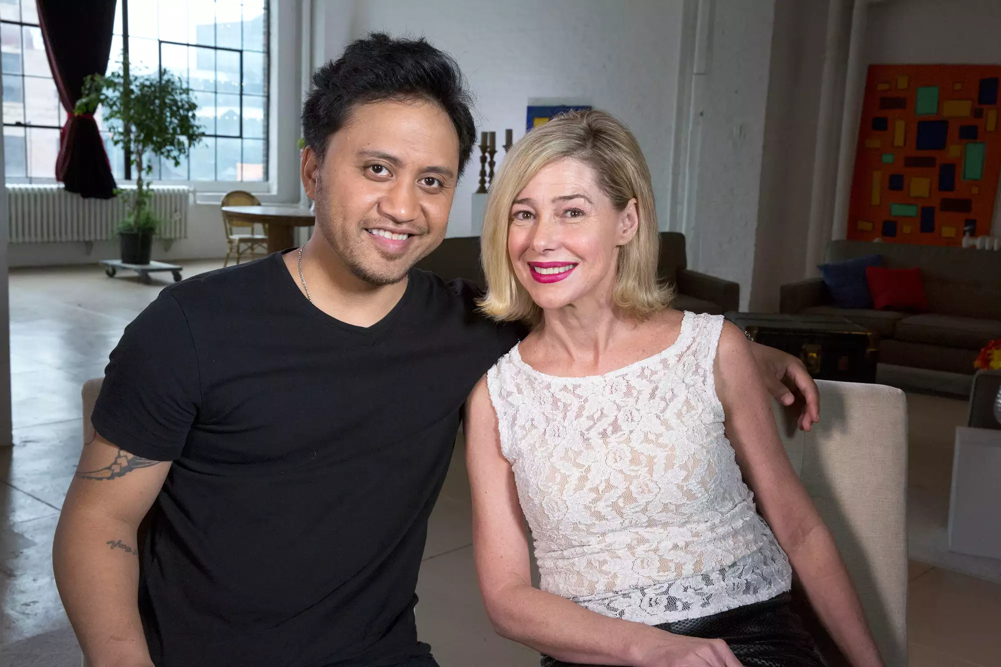 Vili Fualaau with Mary Kay Letourneau