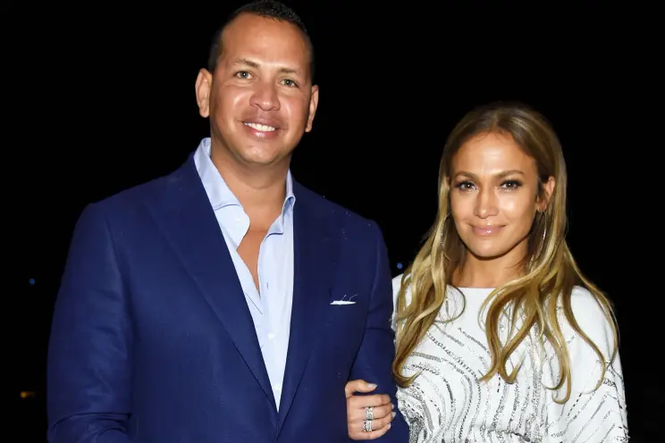 Alex Rodriguez and Jennifer Lopez