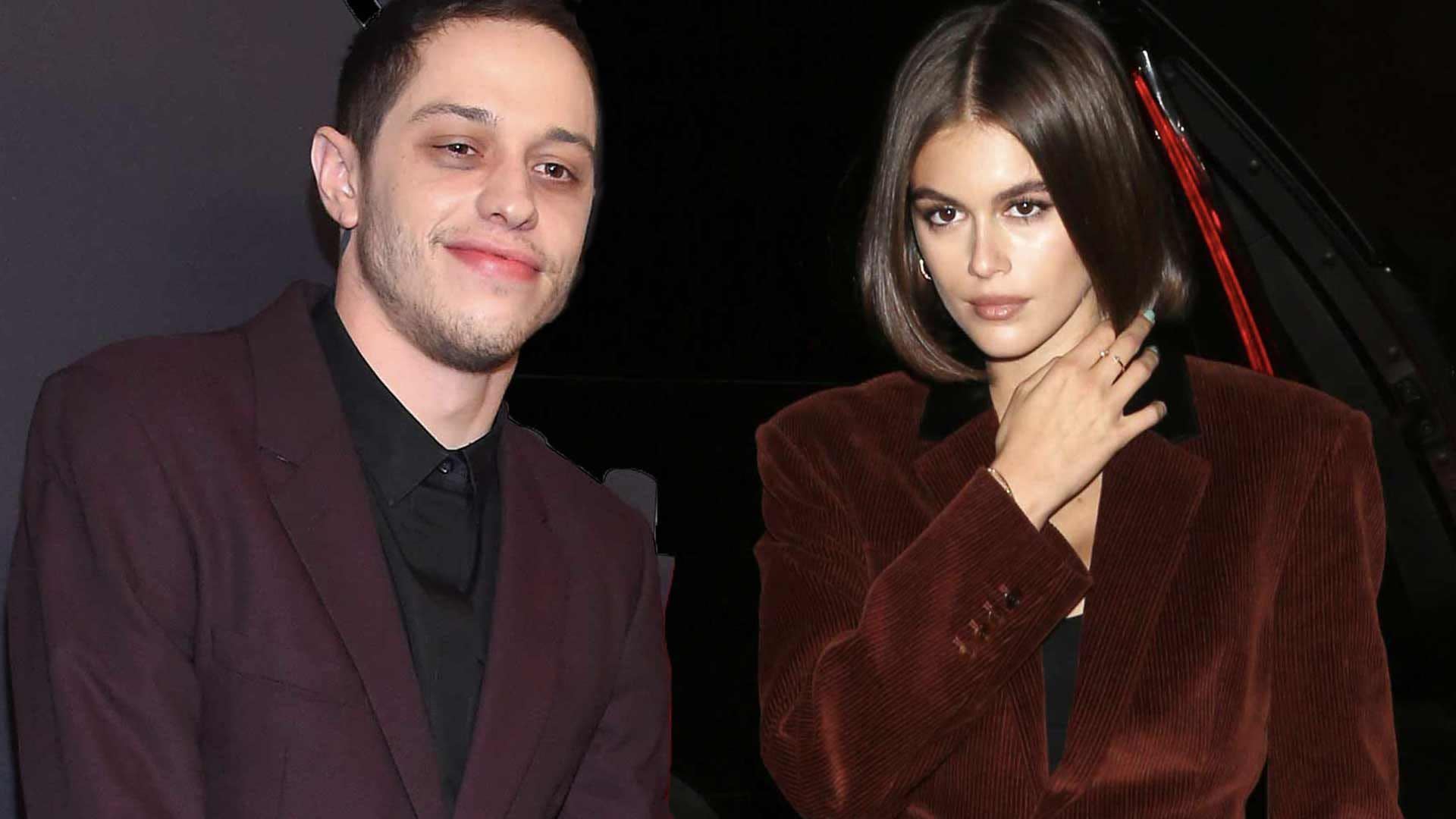 Kaia Gerber and Pete Davidson