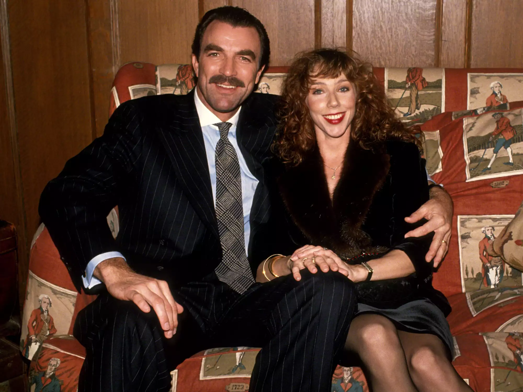 Tom Selleck and Jillie Mack