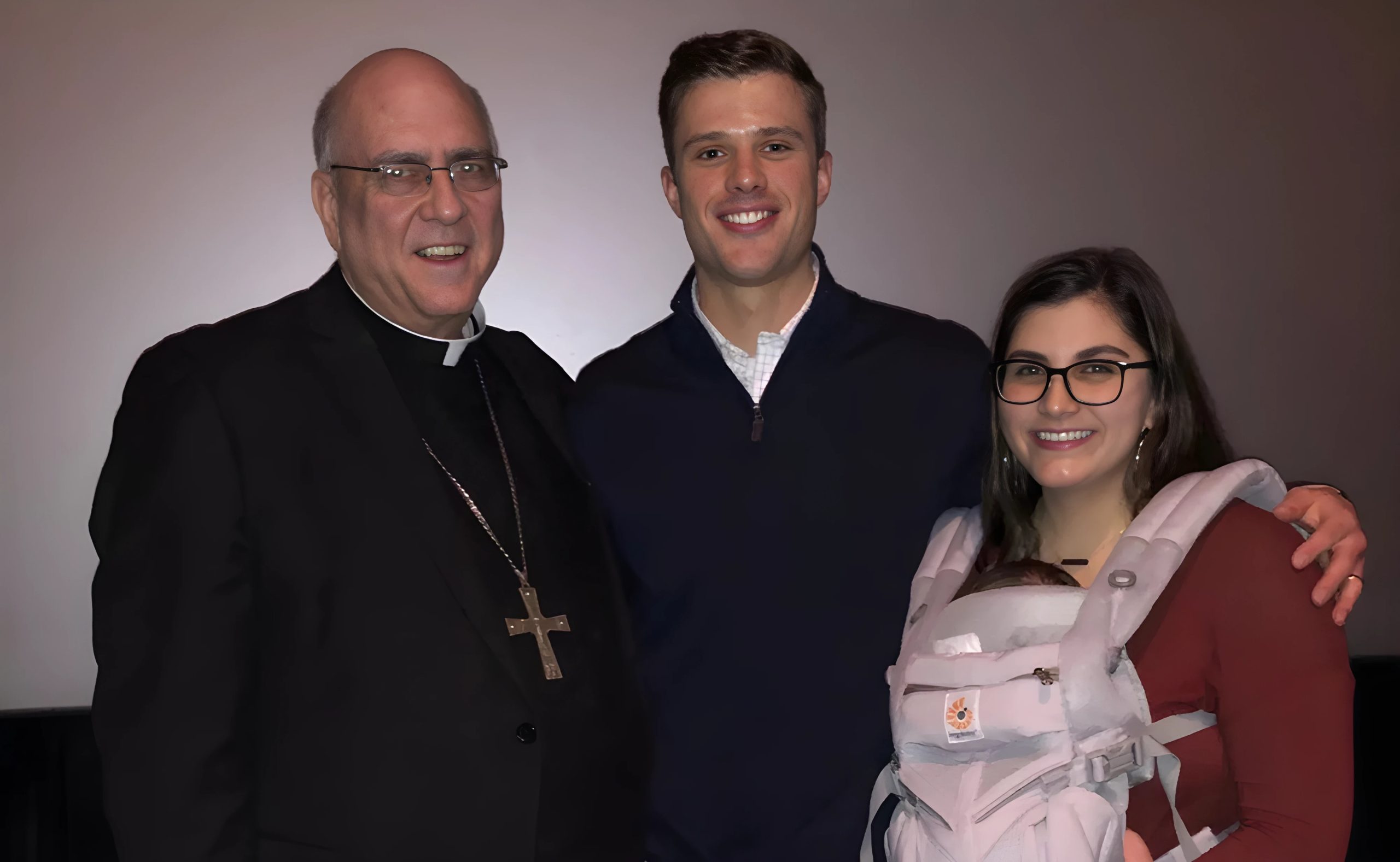 Harrison Butker and Isabelle Butker at a movie premiere in February 2019