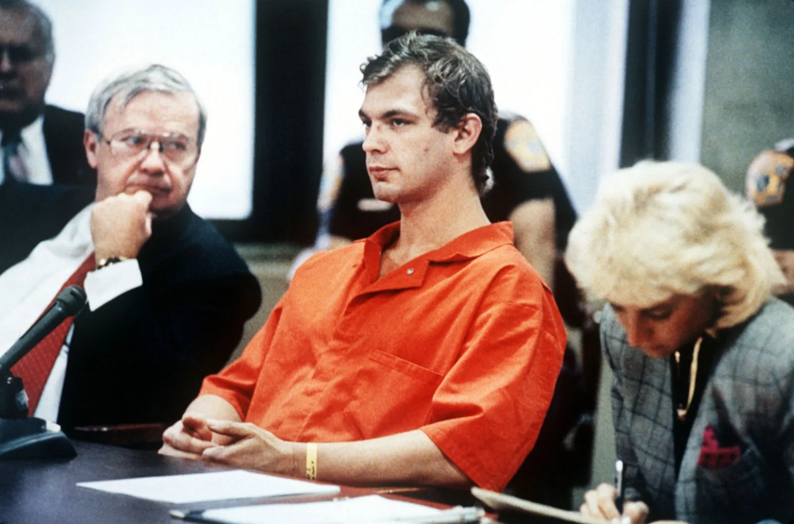 Jeffrey Dahmer during trial and conviction