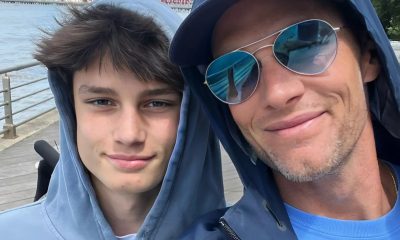 Tom Brady with son Jack