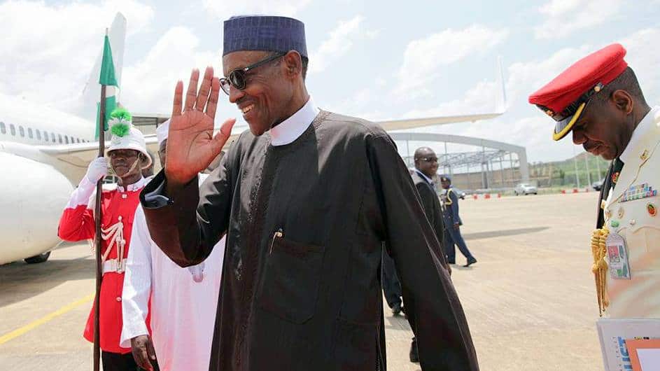 BREAKING: Buhari Leaves Arena, Jets To Katsina After Handing Over To Tinubu - [Video]