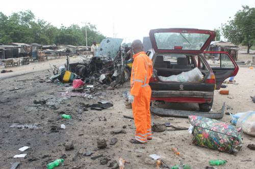 Breaking: Boko Haram strikes in Maiduguri