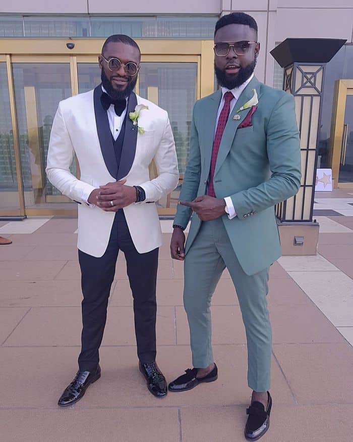 Photos From The White Wedding Of Kenneth Okolie