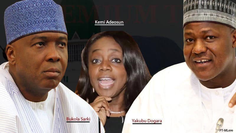 Minister Adeosun, Saraki, Dogara, Accountant General in N10 billion fraud scandal