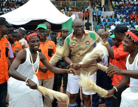 fayose mocks Buhari & Obasanjo