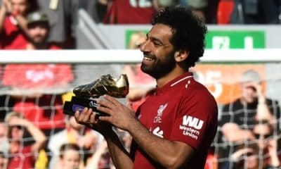 Salah wins premier league golden boot