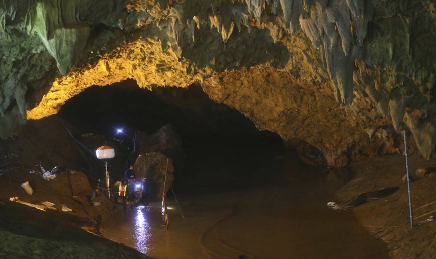 13 Rescued After They Went Missing In Thai Cave