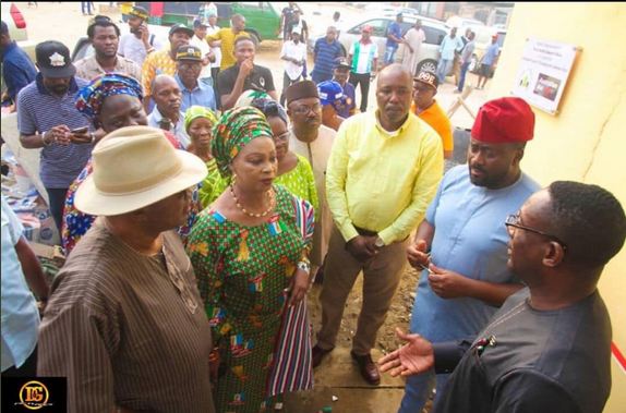 Desmond Elliott Commissions Public Toilet For His Constituency (Photos)