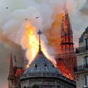 Fire Guts Notre Dame Cathedral, Paris Skyline Altered (Video/Photos)