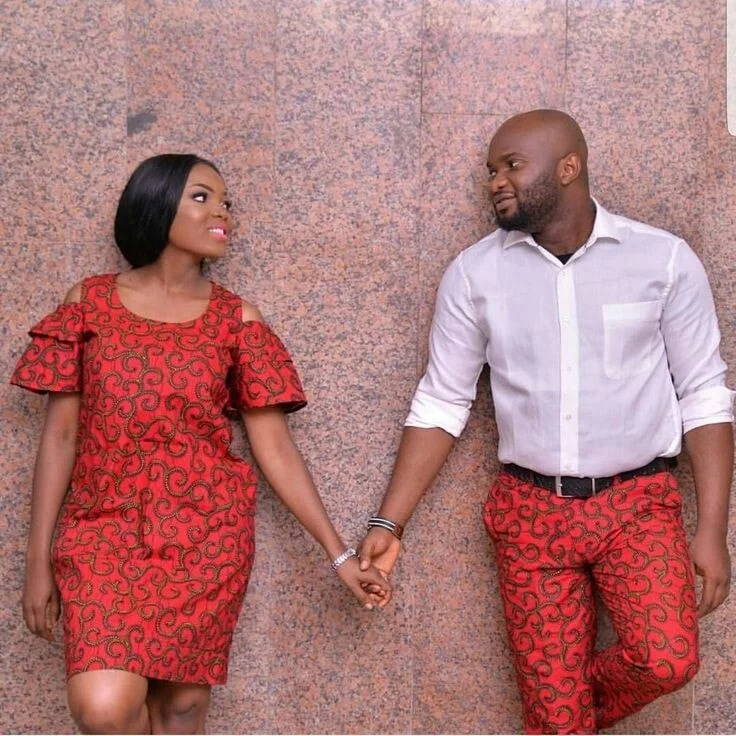 Latest ankara outlet style for couples