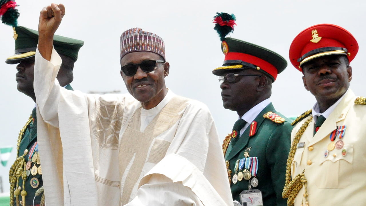 Buhari's second term inauguration