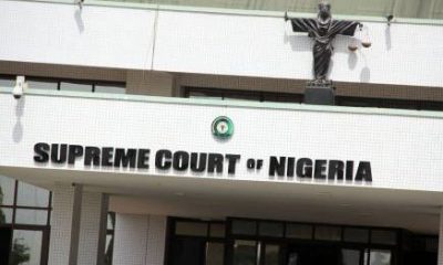 Just In: Supreme Court Delivers Judgment On Rivers, Taraba And Sokoto Gov Elections Today