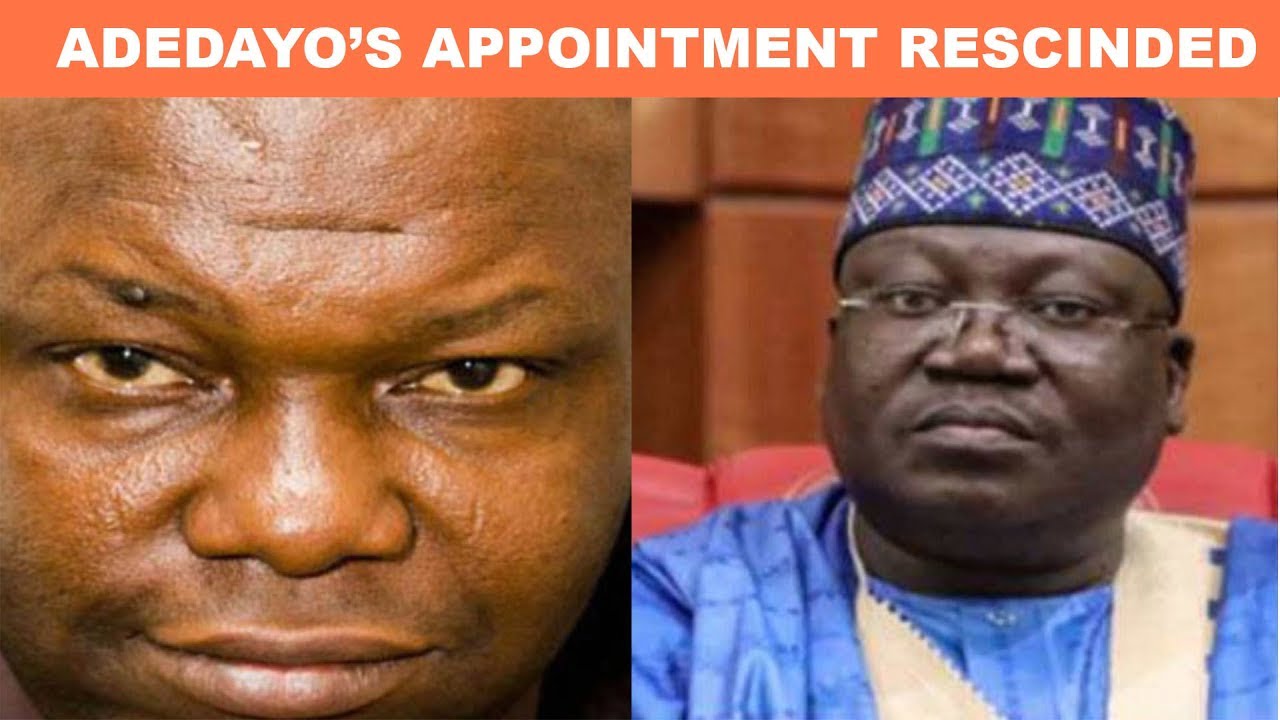 Nigerians React As Lawan Drops Festus Adedayo