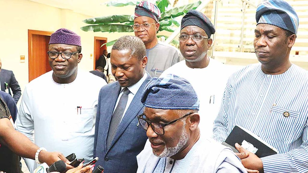 Amotekun: What S/West Governors Discussed With Osinbajo - Akeredolu