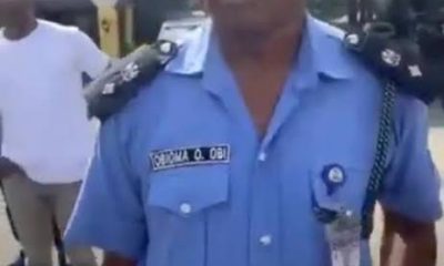 Nigerians React As Police Officer Obioma O. Obi Assaults Unarmed #EndSARS Protesters