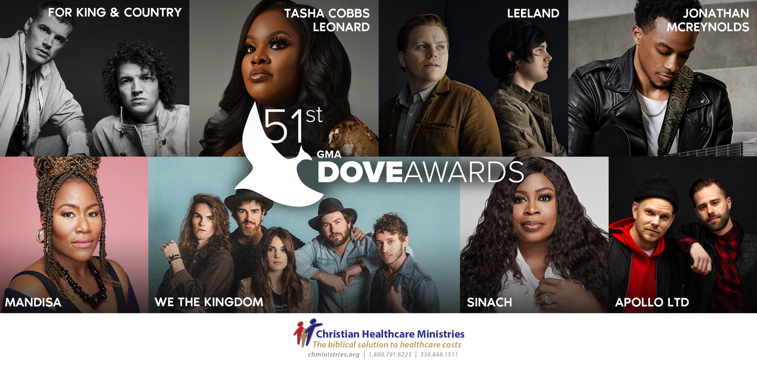 FULL LIST Winners At The 2020 Gospel Music Association Dove Award