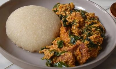 File Photo: An already existing photo of Eba and Egusi