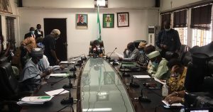 ASUU and Federal Government representatives at the negotiating table