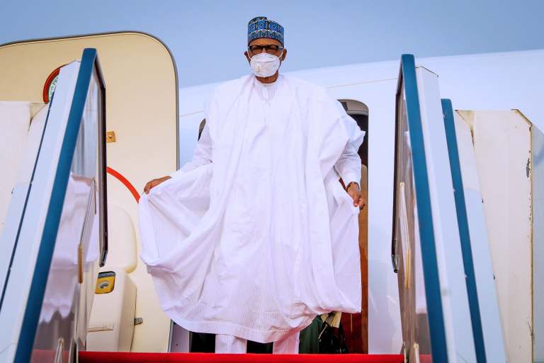 President Buhari Returns To Abuja From Dubai