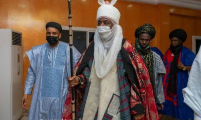 JUST IN: Sanusi Lamido Arrives Kano After Four-Year Deposition
