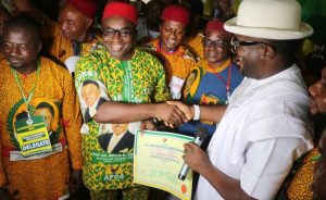 Anambra: Drama As Umeoji Emerges APGA Gov'ship Candidate