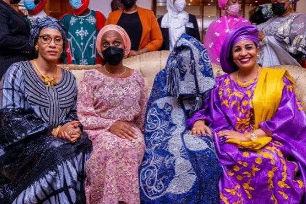 PHOTOS: Buhari Welcomes New Daughter-In-Law, Zahra In Style Into Family