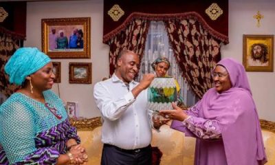 Aisha Buhari Visits Amaechi, Salutes Minister On Daura Chieftaincy Title