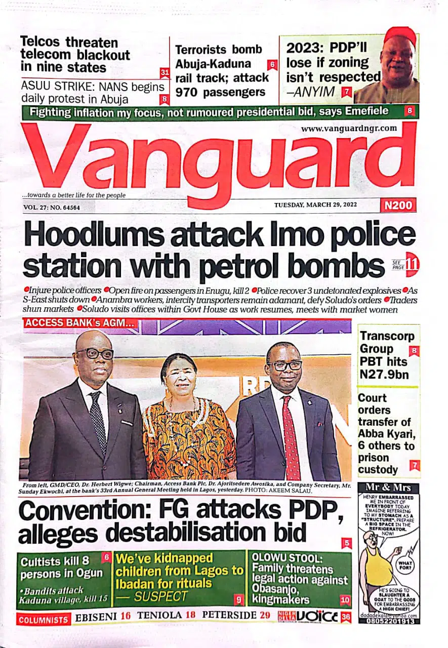 Editorial cartoon 29=3=15 Copy  The Guardian Nigeria News - Nigeria and  World News — The Guardian Nigeria News – Nigeria and World News