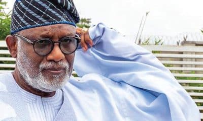 Mixed Reactions As Recent Picture Of Gov. Rotimi Akeredolu In Germany Emerges On Social Media