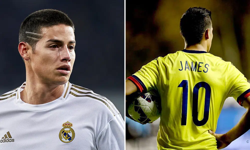 Real Madrid sell £20m worth of James Rodriguez replica shirts