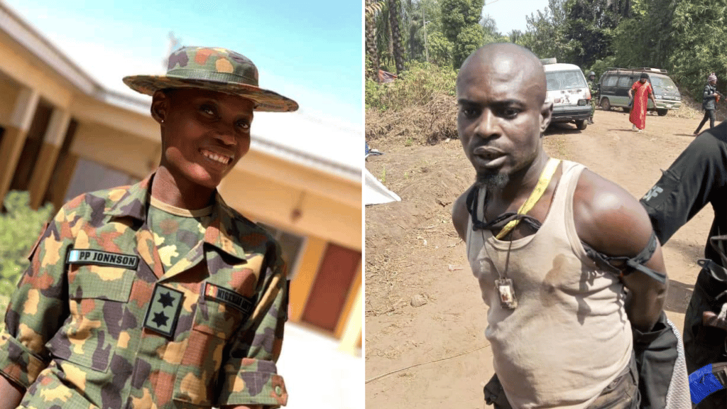 female-army-officer-abducted-in-abia-rescued-see-video-of-her-captors